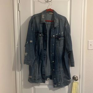 Longer Jean Jacket